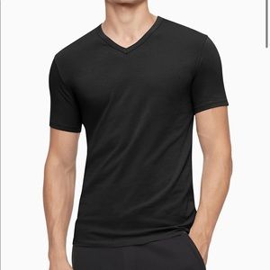 Men’s Black Calvin Klein V Neck